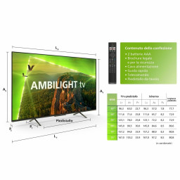 TV intelligente Philips 65PUS8118/12 65" 4K Ultra HD LED HDR