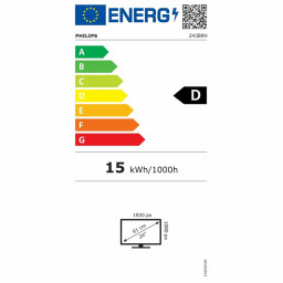 cran Philips 243B9H/00 IPS IPS LED 23,8" LCD Flicker free 24"