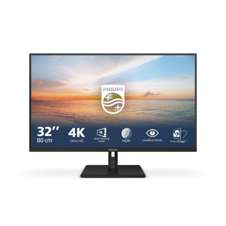 cran Philips 32E1N1800LA/00 4K Ultra HD 31,5" 60 Hz 50-60 Hz