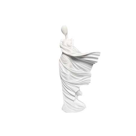 Statue 2 couleurs assorties 29,8cm blanc / noir