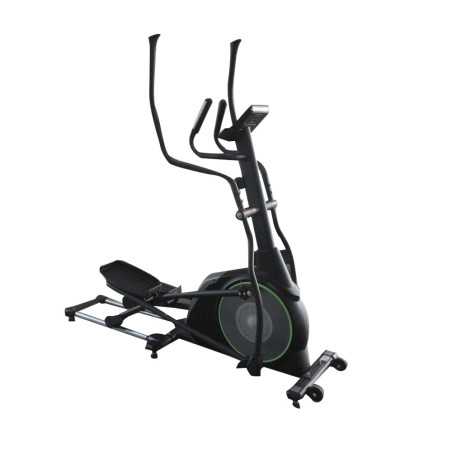 Vélo elliptique magnétique avec écran 188 x 67 x 181 cm, noir et vert