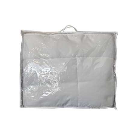 Couette tissu polyester 74gsm garnissage 300gsm carré 7d normal polyester 140x200 blanc 8