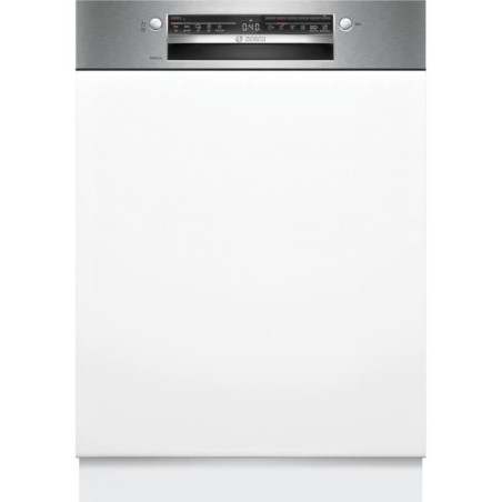 Lave-vaisselle semi-encastrable BOSCH SMI2HTS02E SER2 - 13 couverts - Induction - L60cm - 46 dB - Acier Brossé