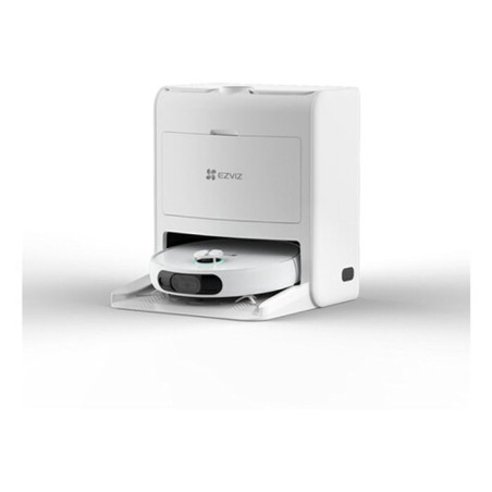 EZVIZ RS2 Robot Aspirateur Laveur avec Station - Lavage/Séchage/Nettoyage/Remplissage Automatique - 4000 Pa