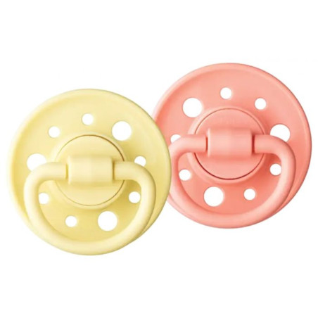 Sucette Dodie Gaia +6m Sous le Soleil Lot de 2 - Silicone - Anatomique - Dodie