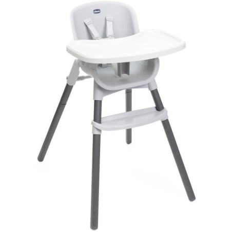 Chaise haute - CHICCO - Zest - Des 6 mois - Gris