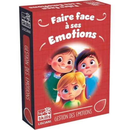 Jeu de cartes Gestion des émotions - Jeu Éducatif - LIFE SKILLS - Cartes illustrées