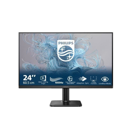 Moniteur PC - Philips - 24E2N1100LB - 24 FHD - VA - 1ms - 100Hz - Adaptive Sync