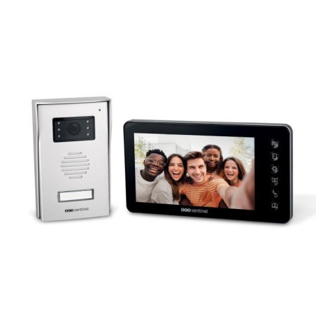 Interphone vidéo filaire - SCS SENTINEL - VisioFirst 7 - écran 7 - Garantie 3 ans