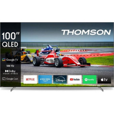 TV QLED - THOMSON - Pro 100QG7S14 - 253 cm - 4K UHD - Smart TV - HDR Compatible