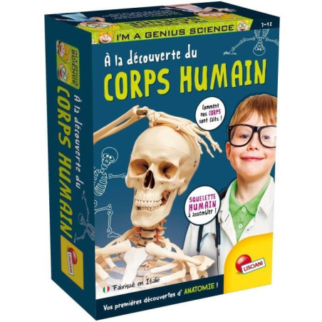 Découverte du corps humain - Kit Scientifique - I'M A GENIUS POCKET - Modele 3D