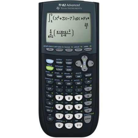 Calculatrice - TEXAS TEXAS INSTRUMENTS - TI-82 Advanced