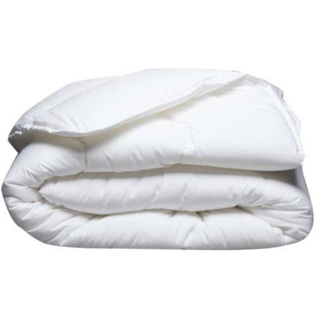 Couette tempérée anti-acariens - 300 gr/m² - BLANREVE - 200 x 200 cm - Blanc