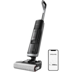 DREAME H14 Pro Aspirateur Laveur Sec Et Humide - Design Plat a 180° - Nettoyage de la Brosse a 60 °C - Séchage en 5min - 18 k
