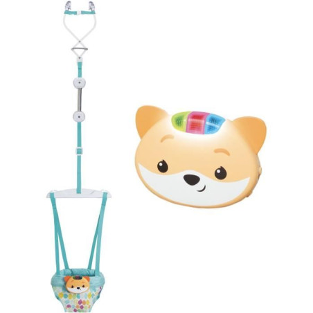 Sauteur de porte - INFANTINO - 303117 - Renard 2 en 1 - Sons et lumieres