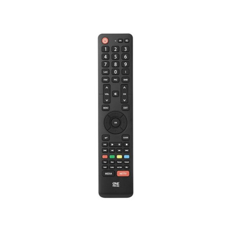 Télécommande Universelle - ONE FOR ALL - URC1916 - Compatible avec TV Hisense - Design Élégant - Noir