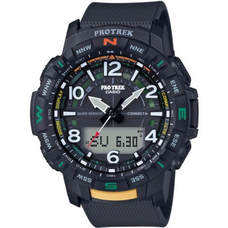 Montre connectée PRO TREK - PRT-B50-1ER - Noir - Étanchéité 20 ATM - Autonomie 1 mois