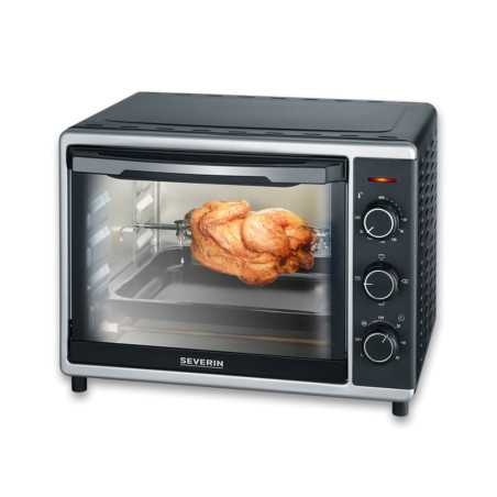Four à toast avec fonction air chaud 1600 w 30 litres