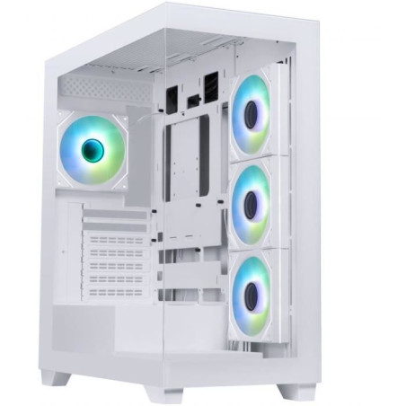 Boitier PC - BITFENIX - CETO Premium Edition - Sans alimentation - Moyen tour - Format ATX - Blanc