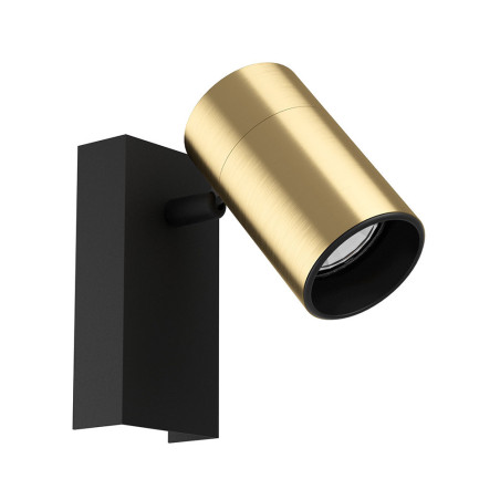 CUMARIBO Spot noir laiton GU10 4,5W 345lm l130