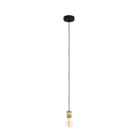 Yorth Suspension noir/brun sans amp E27 40W h1500