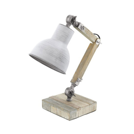 STRINGSTON lampe de bureau bois blc chaule E27 40W max h430
