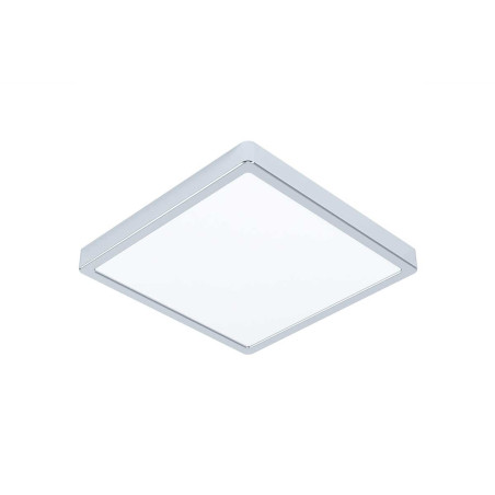 FUEVA 5 plafonniercarre en saillie chrome LED 20w 285X285