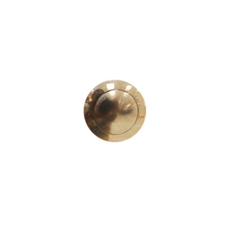 Interrupteur bouton poussoir Diam. 22 nickel