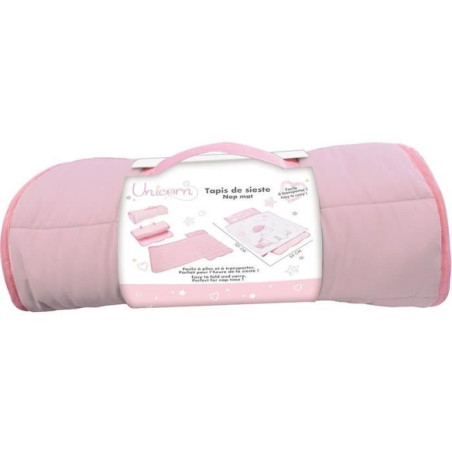 Tapis de Sieste/Sac de Couchage pour enfant - FUN HOUSE - Licorne - L.55 x P.121 cm