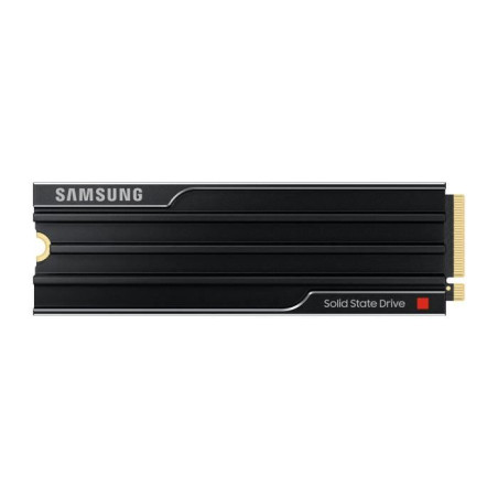Samsung - SSD Interne - 9100 PRO avec dissipateur NVMe M.2 PCIe 5.0 x4 - 2 To - Vitesse de lecture jusqu'a 14 800 Mo/s - MZ-VAP2