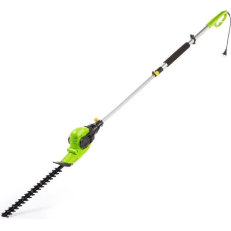 Taille-haie électrique - Fieldmann - FZN 6005-E - 450 W - 46 cm - Manche télescopique 190-250 cm