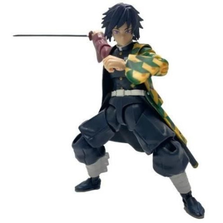 Figurine articulée Ultimate Legends HD - BANDAI - Demon Slayer - Giyu Tomioka - 12 cm
