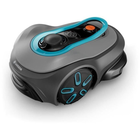 Tondeuse robot - GARDENA - Smart SILENO Free 1200 - Sans câbles périphériques - Surface 1200 m² - Inclus smart Gateway