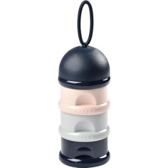 Béaba Biberonnerie Boite Doseuse de Lait Empilable Rose Noir Béaba Biberonnerie Boite Doseuse de Lait Empilable Rose Noir