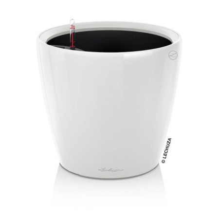 Jardiniere - Classico premium LS 21 - Kit complet - Blanc brillant - 3 L - LECHUZA