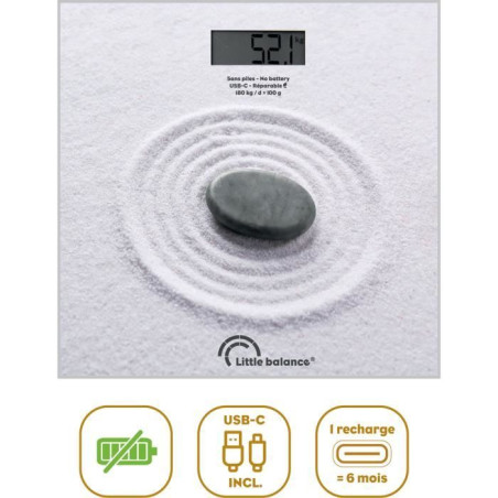 Pese-personne - LITTLE BALANCE - USB-C - Zen