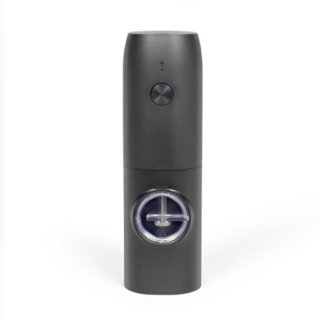 Moulin a épice électrique - LIVOO - GS160 - 25W - 70 ml - Meule céramique, moulure réglable - Lumiere LED - Rechargeable