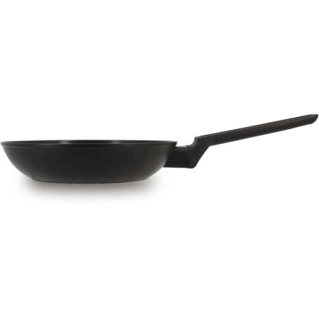 Poele - MENASTYL - 6020635 - En aluminium forgé - 20 cm - Noir - Tous feux dont induction