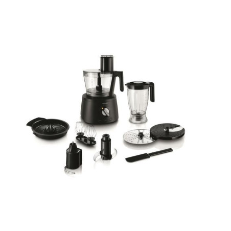 Robot de cuisine PHILIPS HR7776/90, 1 300W, Compact 3-en-1, Bol de 3,4l