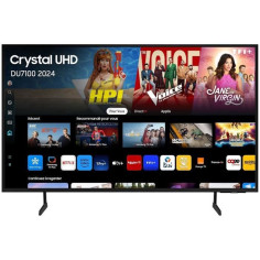 Samsung 75DU7100 - TV LED 75 (190 cm) - 4K UHD 3840x2160 - HDR - Smart TV - Gaming Hub - 3xHDMI - WiFi