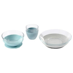 Béaba Repas Coffret Verre Jungle 4 pieces Béaba Repas Coffret Verre Jungle 4 pieces