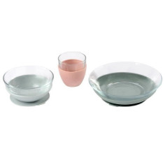 Béaba Repas Coffret Verre Eucalyptus 4 pieces Béaba Repas Coffret Verre Eucalyptus 4 pieces