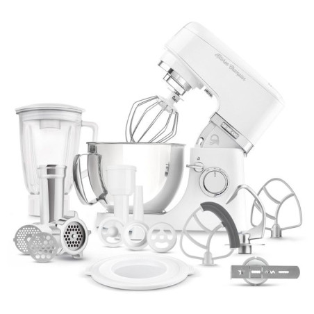 Robot pâtissier Sencor Kitchen Champion STM 6350WH - 1000 Watt - Blanc - 8 présélections - Bol 4.5L