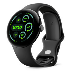 GOOGLE Pixel Watch 3 - Montre intelligente - 45 mm -Noir
