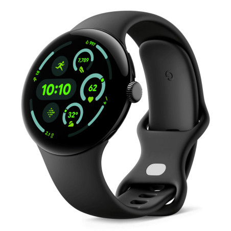 GOOGLE Pixel Watch 3 - Montre intelligente - 45 mm -Noir