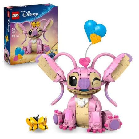 LEGO | Disney 43257 Angel Jeu de Construction Lilo & Stitch pour Fille ou Garçon des 9 Ans