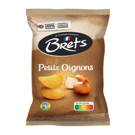 Chips saveur petits oignons 125g