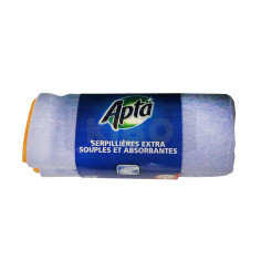 Serpillères extra souples et absorbants 50cmx60cm lot de 2