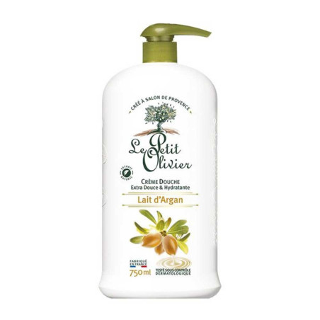 Crème douche extra douce lait d'argan 750ml
