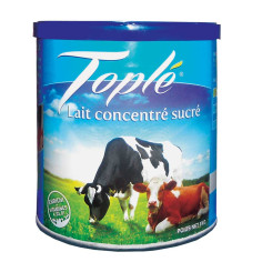 Lait concentré sucré Toplé 1kg